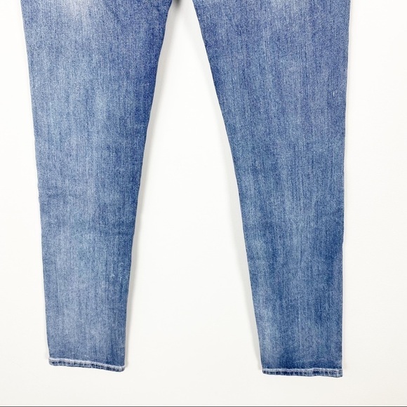 ZCO Distressed Acid Wash Stretchy Jeans Retro Style Size 3 - Picture 6 of 7